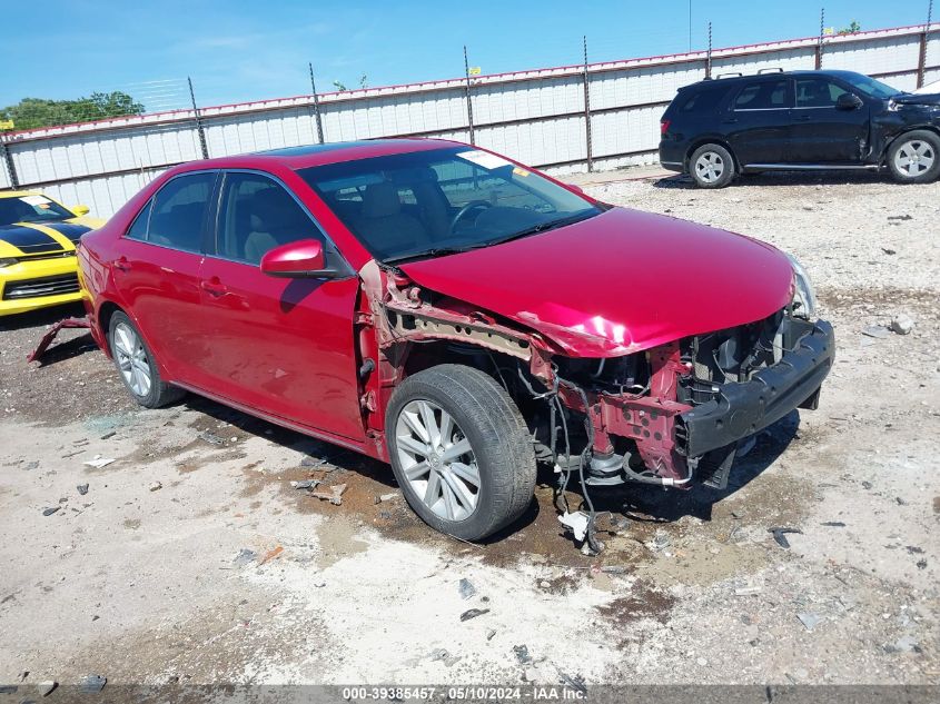 2012 Toyota Camry Xle VIN: 4T4BF1FK8CR216182 Lot: 39385457