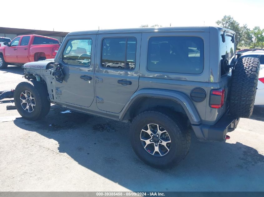 2019 Jeep Wrangler Unlimited Rubicon 4X4 VIN: 1C4HJXFG1KW581733 Lot: 39385458