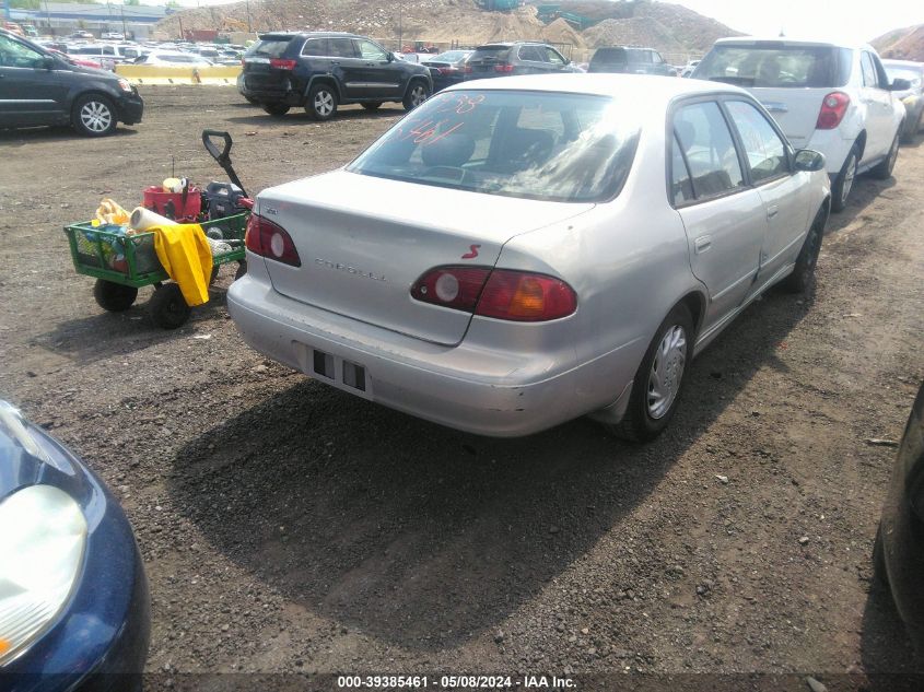 2001 Toyota Corolla S VIN: 2T1BR12E31C468356 Lot: 39385461