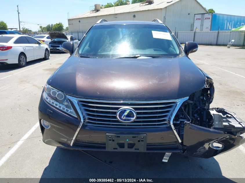 JTJBC1BA7E2458283 2014 Lexus Rx 450H