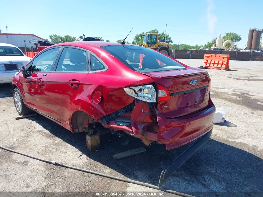 2013 Ford Fiesta Se VIN: 3FADP4BJ1DM142554 Lot: 39385467