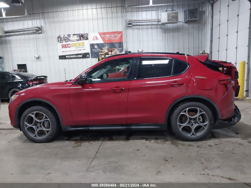 2021 Alfa Romeo Stelvio Awd VIN: ZASPAKAN1M7D19994 Lot: 39385484