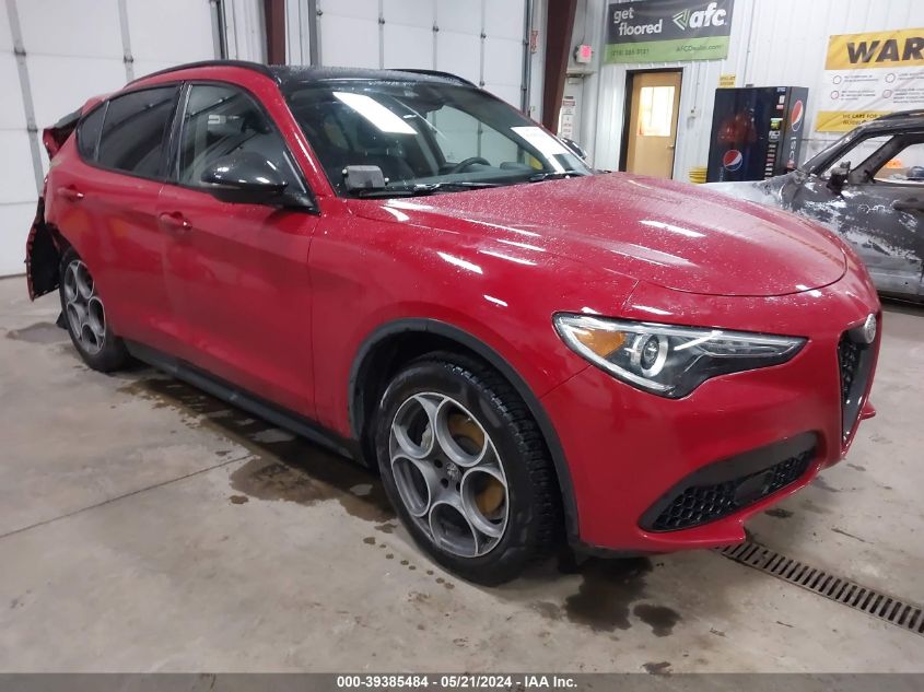 2021 Alfa Romeo Stelvio Awd VIN: ZASPAKAN1M7D19994 Lot: 39385484