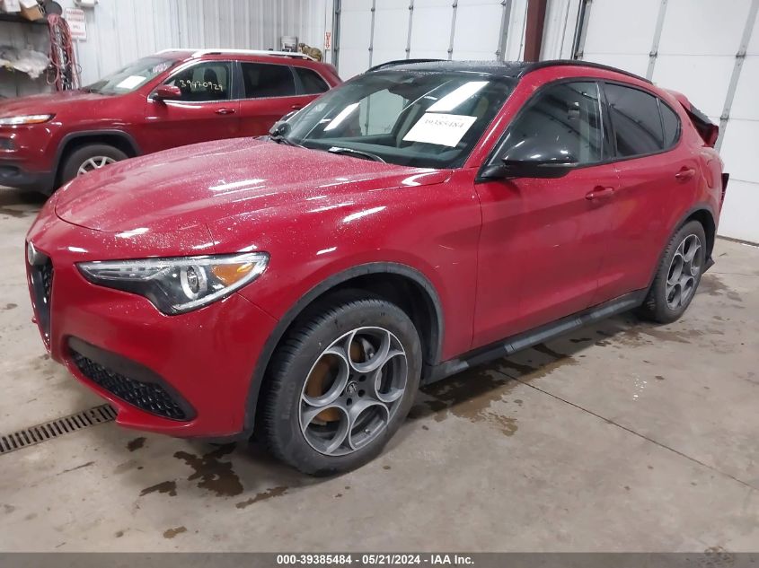 2021 Alfa Romeo Stelvio Awd VIN: ZASPAKAN1M7D19994 Lot: 39385484