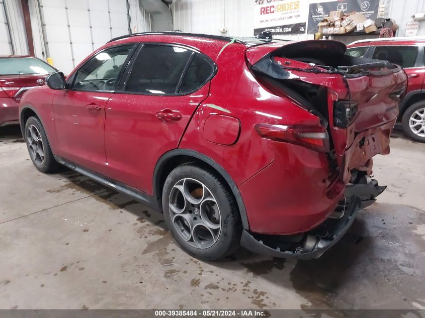 2021 Alfa Romeo Stelvio Awd VIN: ZASPAKAN1M7D19994 Lot: 39385484