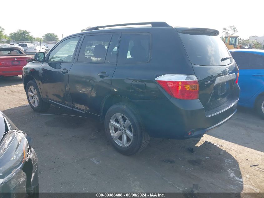 2008 Toyota Highlander VIN: JTEDS41A082039385 Lot: 39385488