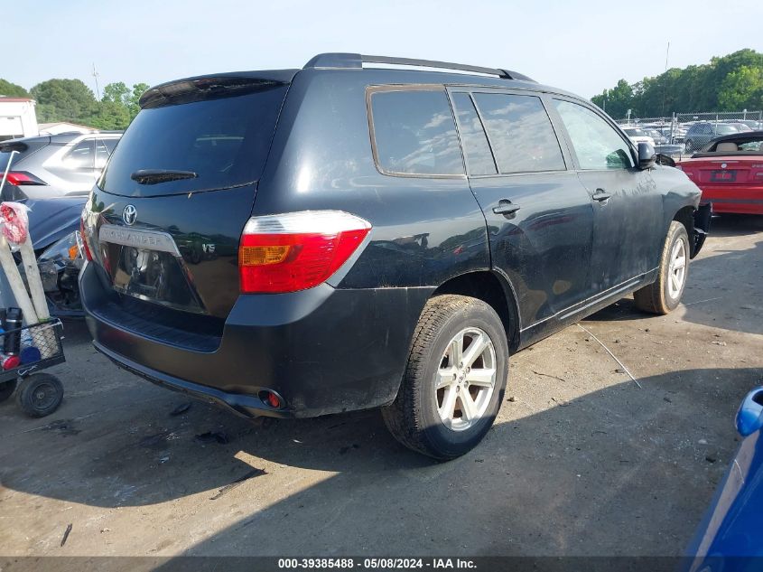 2008 Toyota Highlander VIN: JTEDS41A082039385 Lot: 39385488