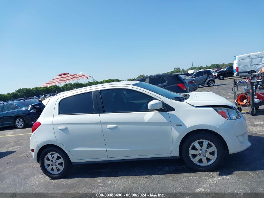 2015 Mitsubishi Mirage Rf VIN: ML32A4HJ3FH060393 Lot: 39385490