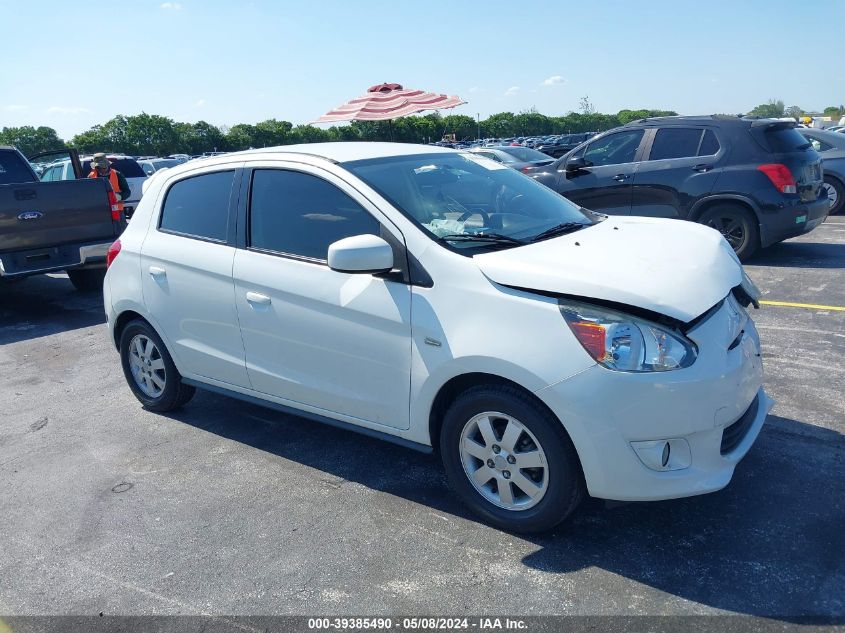 2015 Mitsubishi Mirage Rf VIN: ML32A4HJ3FH060393 Lot: 39385490