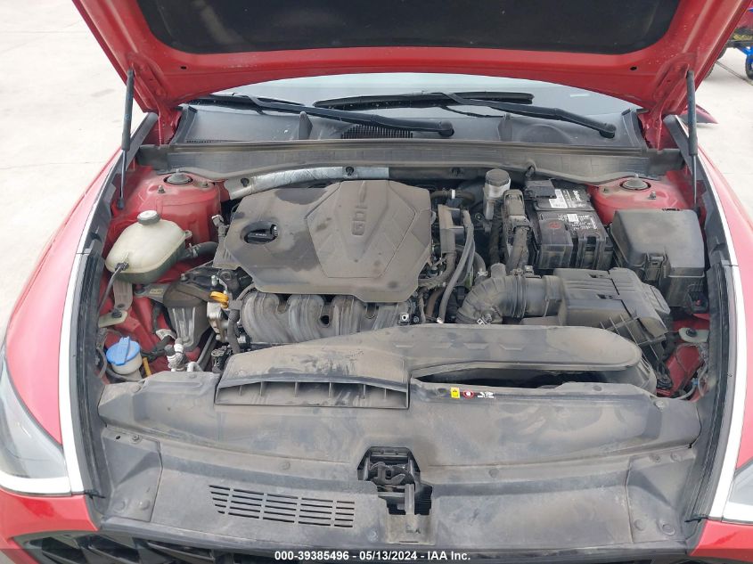 2020 Hyundai Sonata Sel VIN: 5NPEF4JA0LH058975 Lot: 39385496