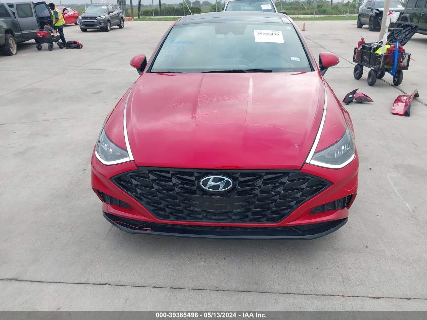 2020 Hyundai Sonata Sel VIN: 5NPEF4JA0LH058975 Lot: 39385496