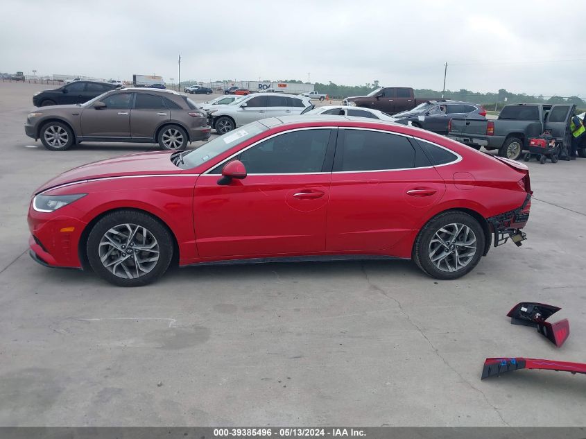 2020 Hyundai Sonata Sel VIN: 5NPEF4JA0LH058975 Lot: 39385496