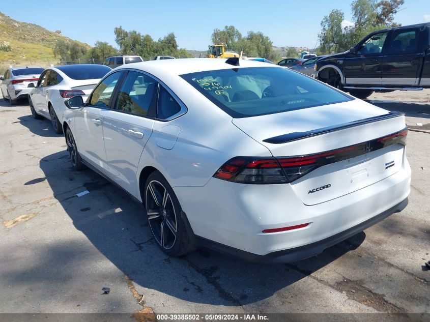 2023 Honda Accord Hybrid Sport VIN: 1HGCY2F58PA058853 Lot: 39385502