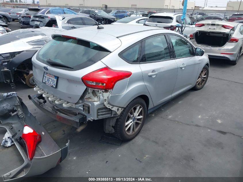 2015 Ford Focus Se VIN: 1FADP3K23FL282404 Lot: 39385513