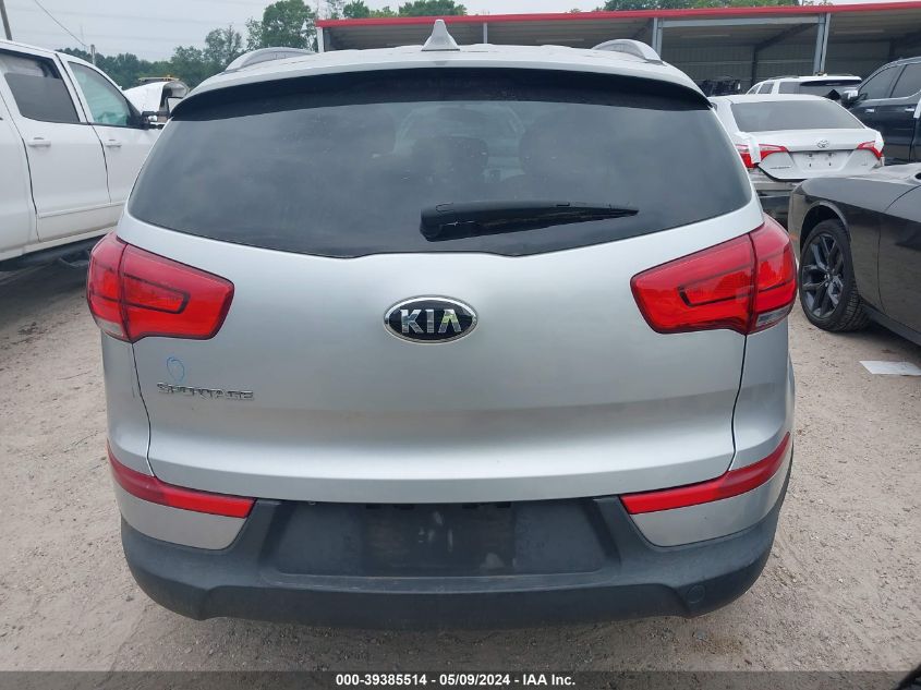 2015 Kia Sportage Lx VIN: KNDPB3AC1F7753345 Lot: 39385514