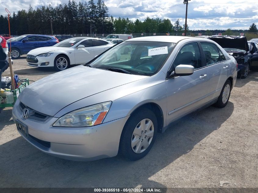 2003 Honda Accord 2.4 Lx VIN: 1HGCM56353A089113 Lot: 39385518