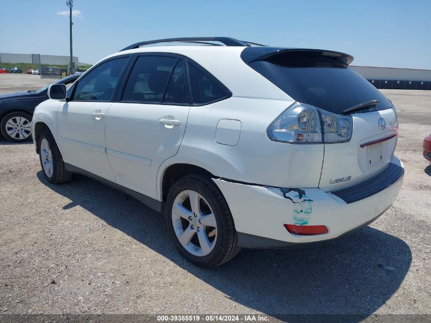 2007 Lexus Rx 350 VIN: 2T2GK31U17C015291 Lot: 39385519