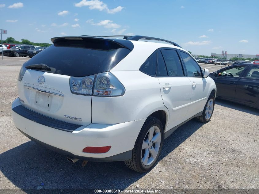 2007 Lexus Rx 350 VIN: 2T2GK31U17C015291 Lot: 39385519