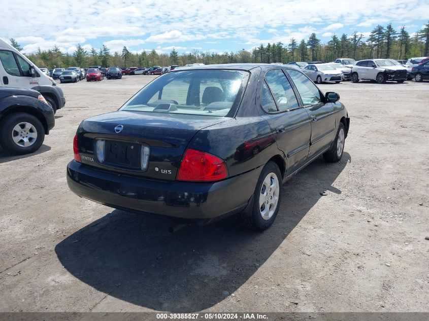 2004 Nissan Sentra 1.8S VIN: 3N1CB51D84L919830 Lot: 39385527