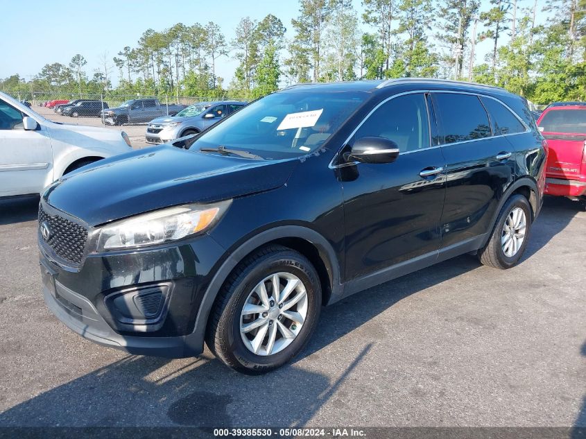 2016 Kia Sorento 2.4L Lx VIN: 5XYPG4A36GG010904 Lot: 39385530