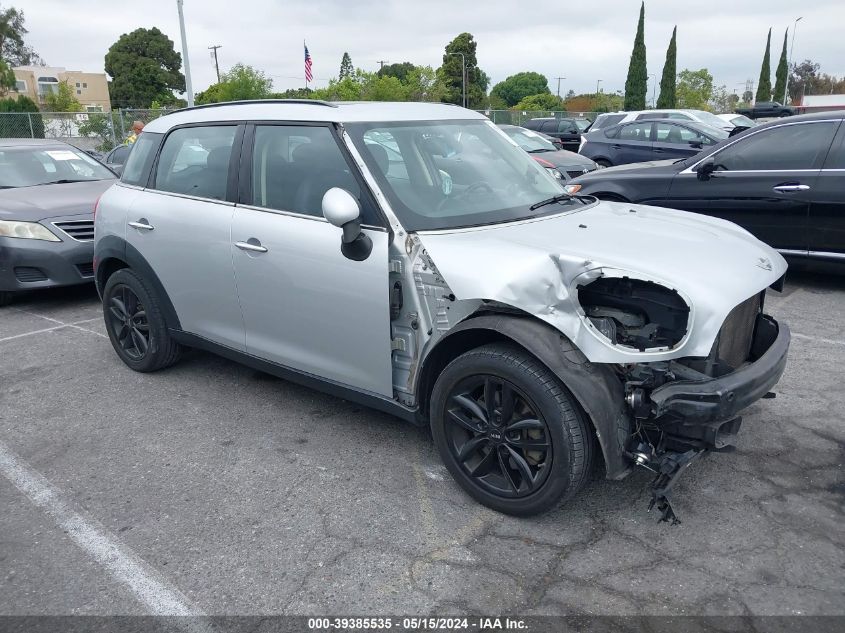 2012 Mini Cooper S Countryman VIN: WMWZC3C5XCWL85802 Lot: 39385535