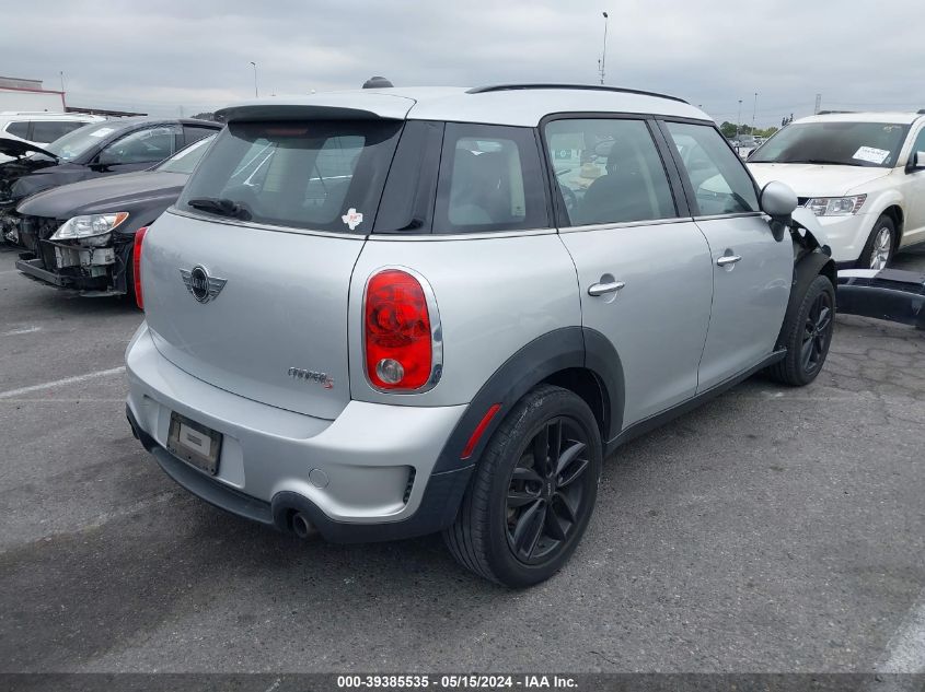 2012 Mini Cooper S Countryman VIN: WMWZC3C5XCWL85802 Lot: 39385535