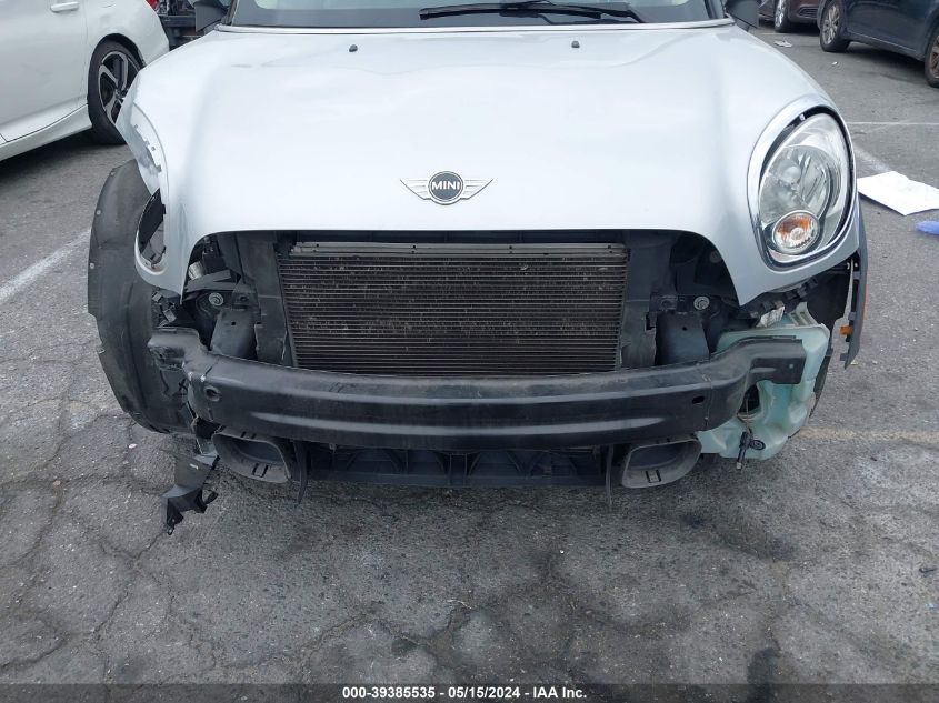 2012 Mini Cooper S Countryman VIN: WMWZC3C5XCWL85802 Lot: 39385535