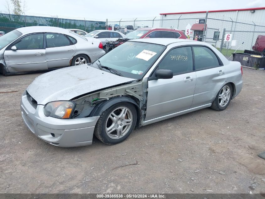 2005 Subaru Impreza 2.5Rs VIN: JF1GD67595G521343 Lot: 39385538