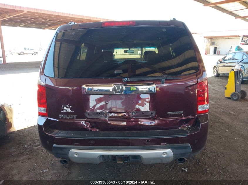 2010 Honda Pilot Touring VIN: 5FNYF4H97AB013570 Lot: 39385543