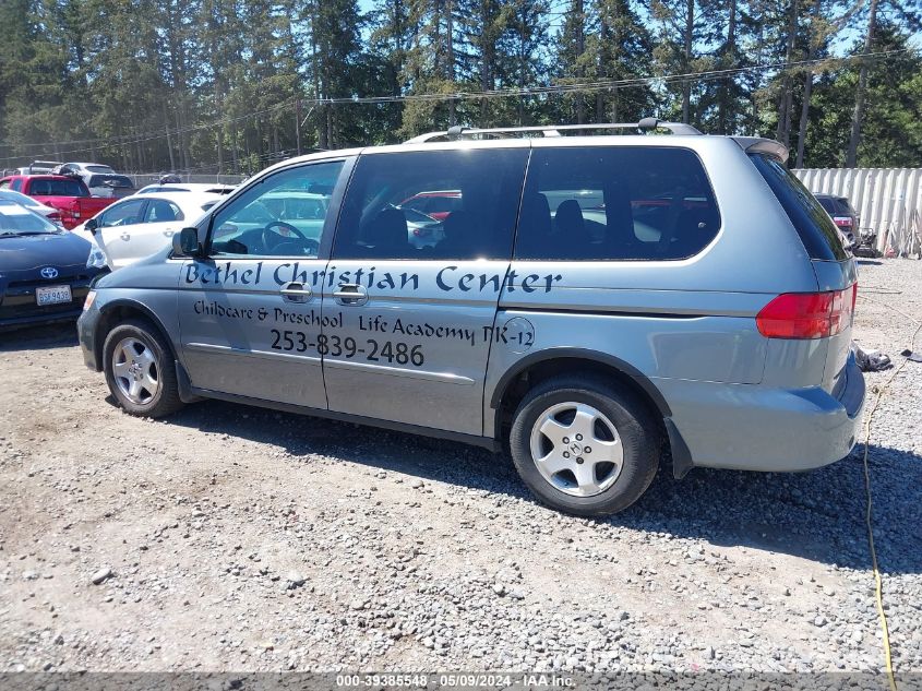 2001 Honda Odyssey Ex VIN: 2HKRL18631H008885 Lot: 39385548