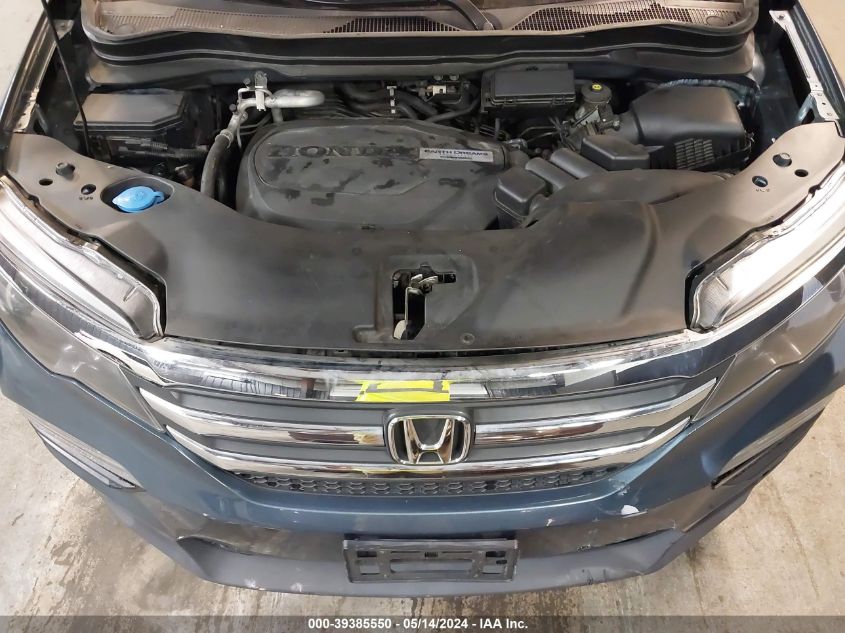 2016 Honda Pilot Ex-L VIN: 5FNYF6H87GB123241 Lot: 39385550