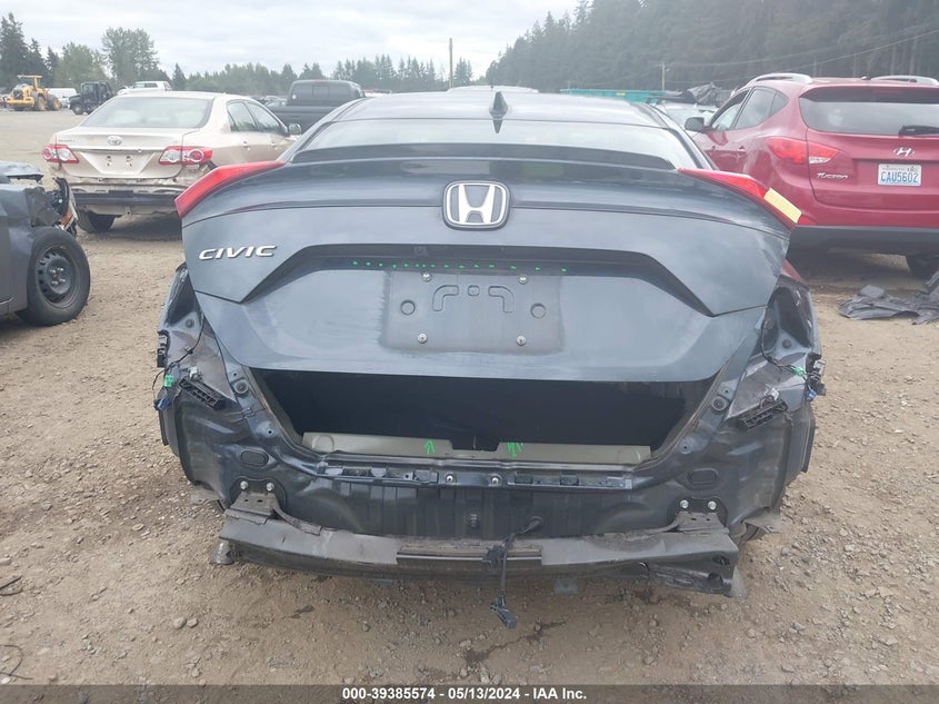 2021 HONDA CIVIC EX - 19XFC1F33ME200599