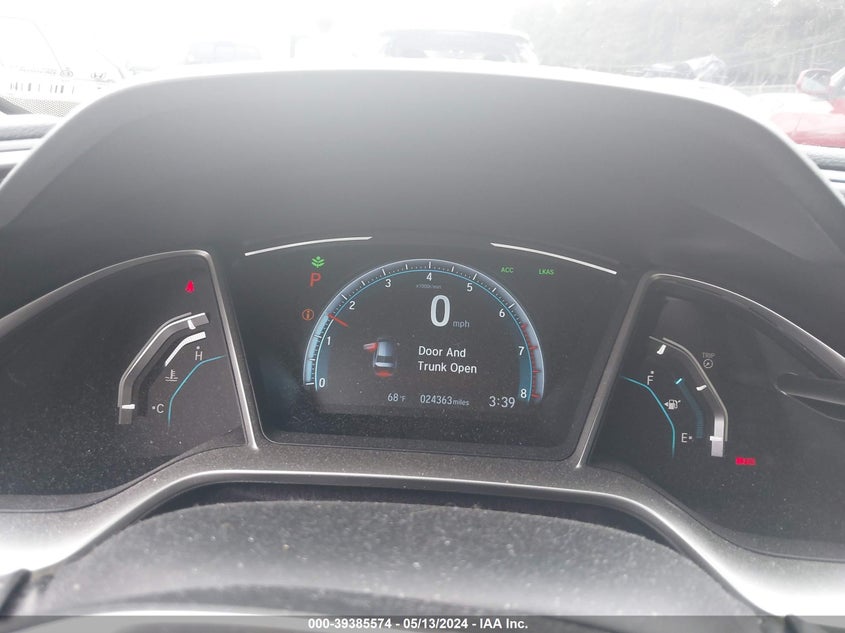 2021 HONDA CIVIC EX - 19XFC1F33ME200599