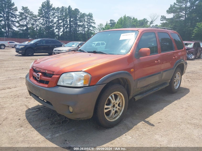 2005 Mazda Tribute S VIN: 4F2YZ04105KM04374 Lot: 39385575
