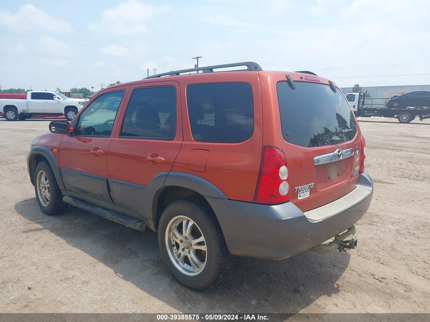 2005 Mazda Tribute S VIN: 4F2YZ04105KM04374 Lot: 39385575