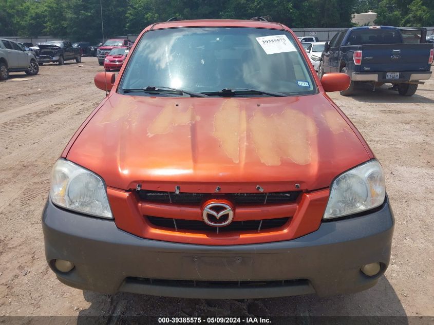 2005 Mazda Tribute S VIN: 4F2YZ04105KM04374 Lot: 39385575