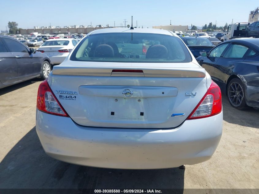 2013 Nissan Versa 1.6 Sv VIN: 3N1CN7AP6DL820338 Lot: 39385580