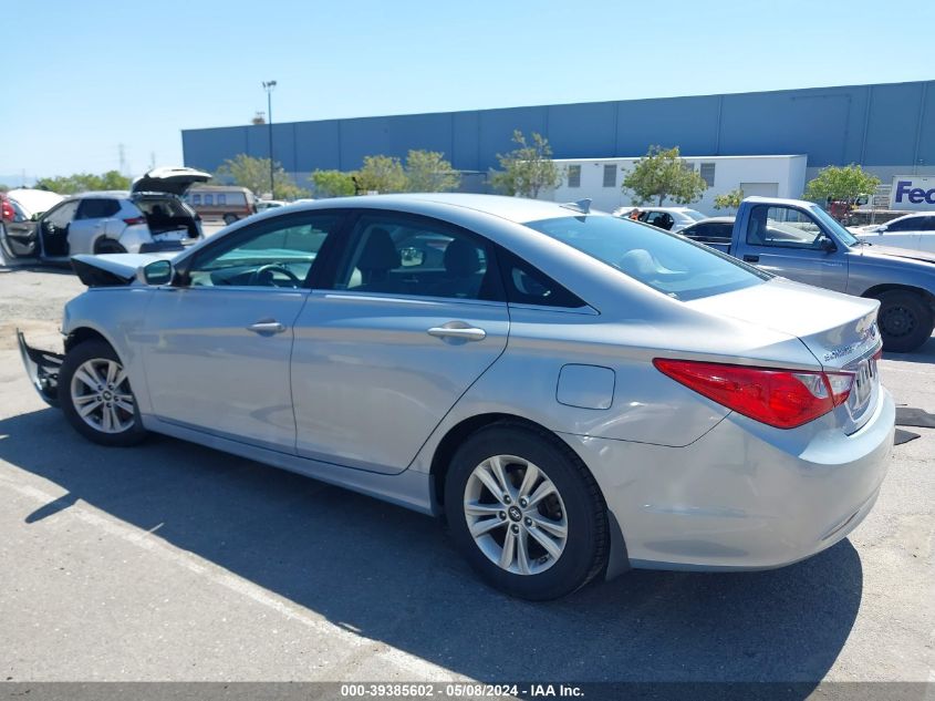 2013 Hyundai Sonata Gls VIN: 5NPEB4AC6DH808250 Lot: 39385602