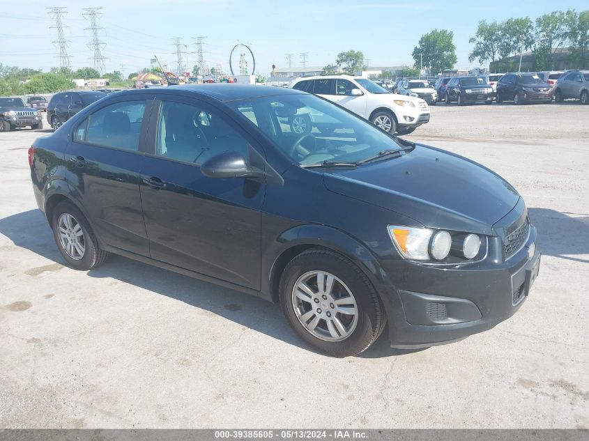 2012 Chevrolet Sonic 2Ls VIN: 1G1JA5SH5C4205756 Lot: 39385605