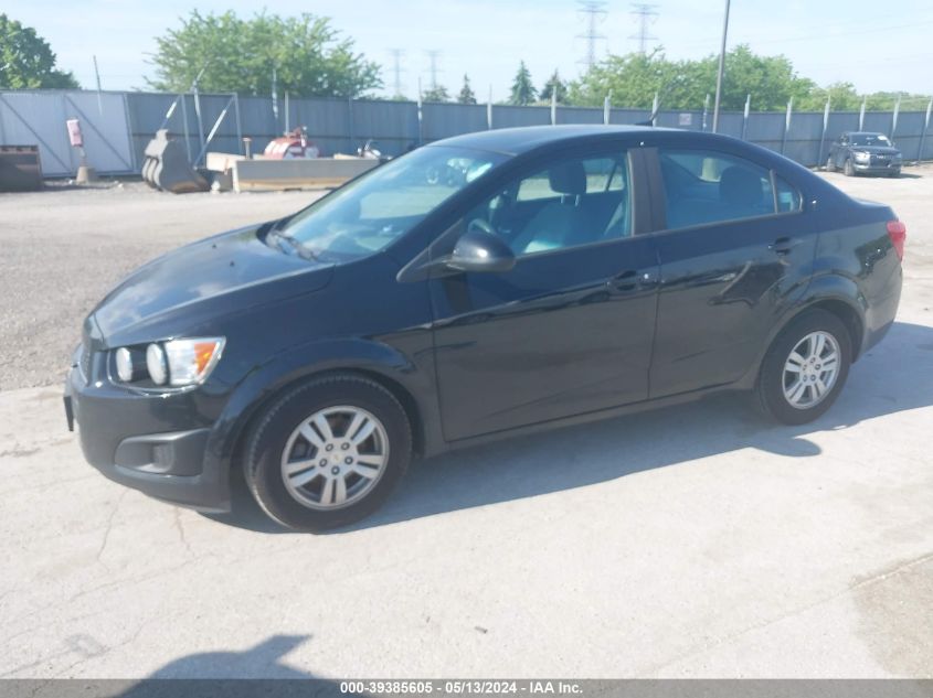 2012 Chevrolet Sonic 2Ls VIN: 1G1JA5SH5C4205756 Lot: 39385605