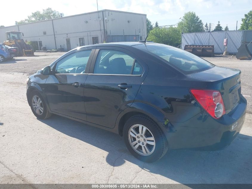 2012 Chevrolet Sonic 2Ls VIN: 1G1JA5SH5C4205756 Lot: 39385605