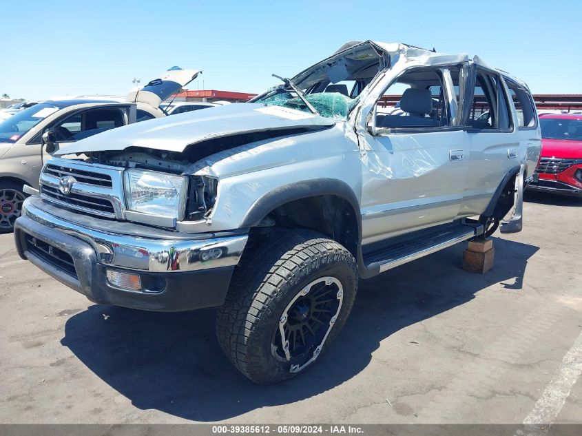 2000 Toyota 4Runner Sr5 V6 VIN: JT3HN86R1Y0287843 Lot: 39385612