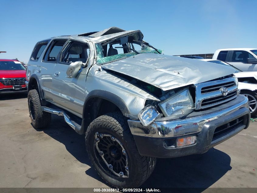 2000 Toyota 4Runner Sr5 V6 VIN: JT3HN86R1Y0287843 Lot: 39385612