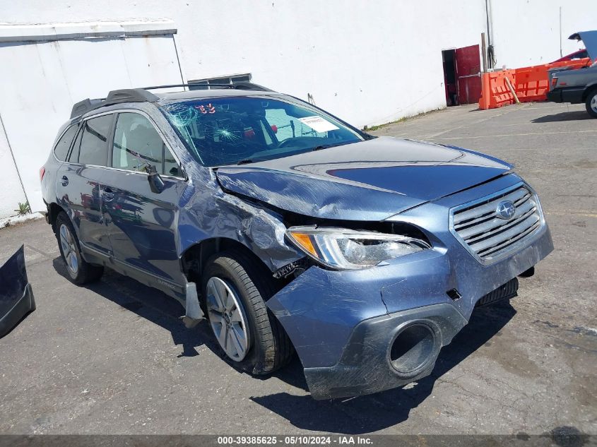 2017 Subaru Outback 2.5I Premium VIN: 4S4BSAFC1H3361883 Lot: 39385625