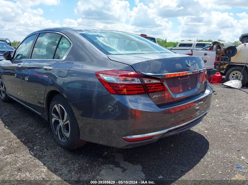 2017 Honda Accord Lx VIN: 1HGCR2F31HA091237 Lot: 39385628