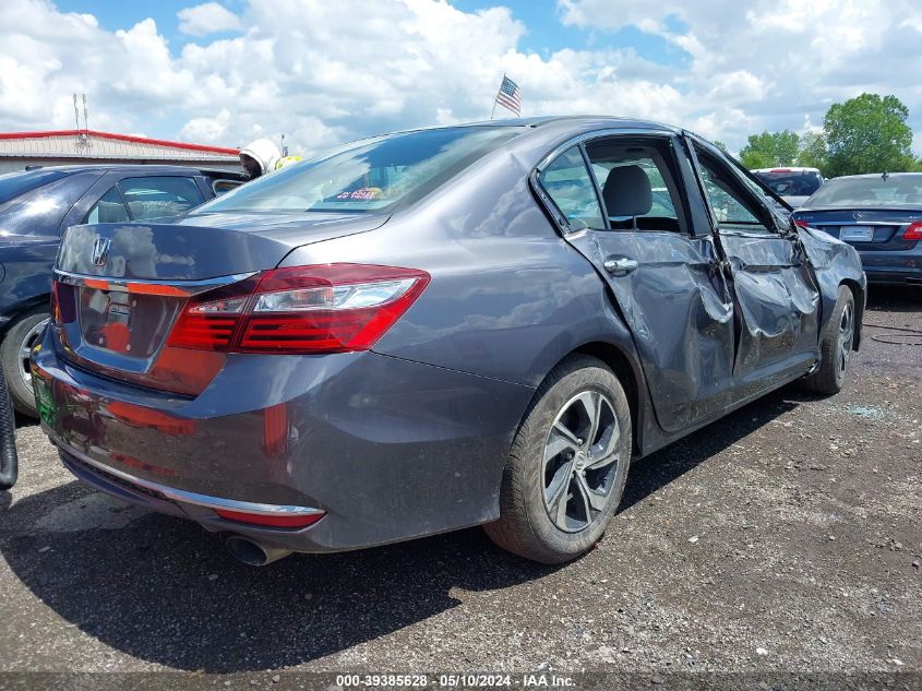 2017 Honda Accord Lx VIN: 1HGCR2F31HA091237 Lot: 39385628