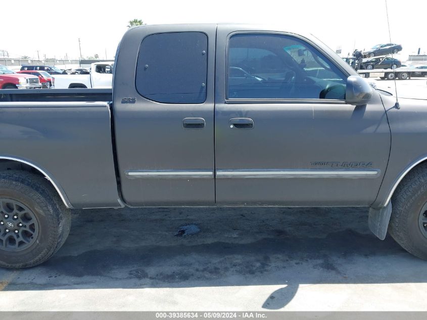 2003 Toyota Tundra Sr5 V8 VIN: 5TBRT34113S395836 Lot: 39385634