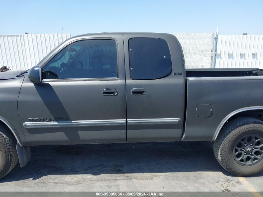 2003 Toyota Tundra Sr5 V8 VIN: 5TBRT34113S395836 Lot: 39385634