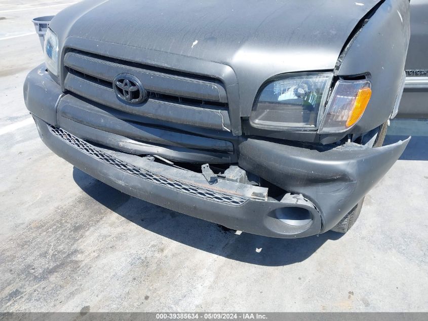 2003 Toyota Tundra Sr5 V8 VIN: 5TBRT34113S395836 Lot: 39385634