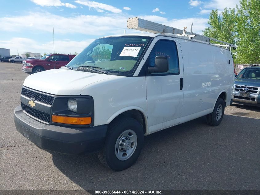 2016 Chevrolet Express 2500 Work Van VIN: 1GCWGAFF7G1263680 Lot: 39385644